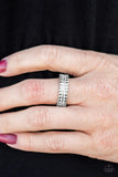 Tres Chic - Silver - Paparazzi Ring #4879