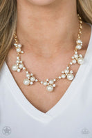 Toast To Perfection - Gold - Paparazzi Blockbuster Necklace