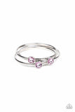Be All You Bedazzle - Pink - Paparazzi Bangle Bracelet
