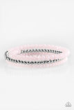 Luminous Luster - Pink - Paparazzi Coil Infinity Wrap Bracelet #1126