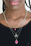 Southern Roots - Pink - Paparazzi Necklace