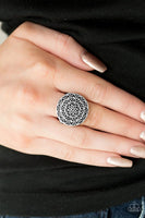 Petal Mantra - Silver - Paparazzi Ring