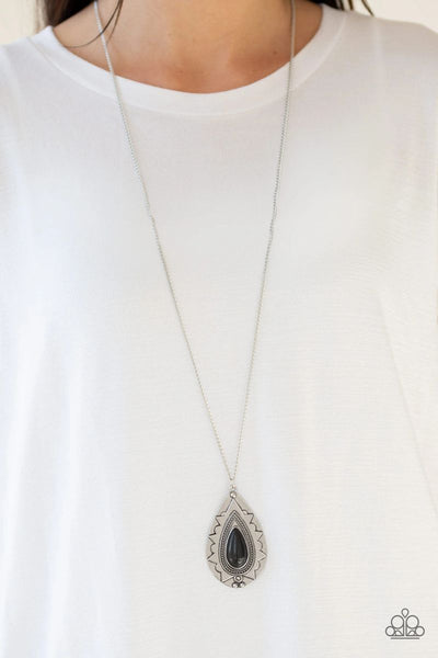 Sedona Solstice - Black - Paparazzi Necklace #416 (D)