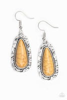 Cruzin Colorado - Yellow - Paparazzi Earrings