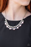 Paparazzi - Power Trip - Pink Necklace #1553 (D)