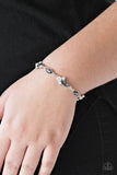 At Any Cost - Silver - Paparazzi Clasp Bracelet #4200 (D)