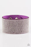 Paparazzi - Roll With The Punches - Purple Snap Bracelet #2799