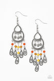 Eastern Excursion - Multi - Paparazzi Earrings #2597