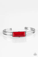 Desert Highway - Red - Paparazzi Cuff Bracelet #2058 (D)