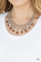 HEIR-headed - Brown - Paparazzi  Necklace