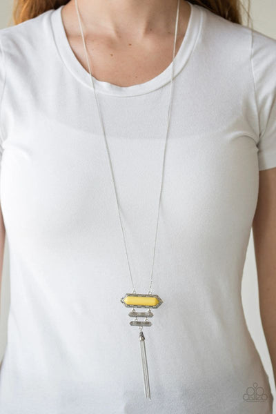 Paparazzi "Rio Rendezvous" - Yellow Necklace #1746