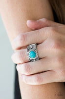 Paparazzi - Summer Oasis - Blue Ring #3738