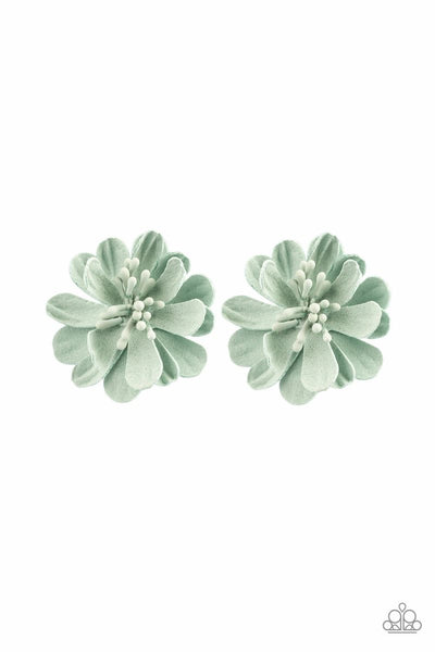 Awesome Apple Blossom - Green - Paparazzi Hair Accessory