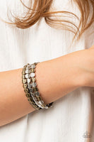 Hammered Heirloom - Multi - Paparazzi Stretchy Bracelet