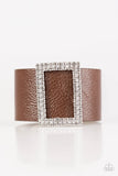 STUNNING For You - Brown - Paparazzi Snap Bracelet #2583 (D)