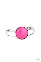 Sandstone Serenity - Pink - Paparazzi Cuff Bracelet #1583 (D)