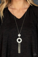 Sassy As They Come - White - Paparazzi Necklace Life of the Party 4462(D)