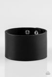 Alley Rally - Black - Paparazzi Snap Bracelet