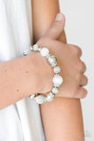 Once Upon A MARITIME - White - Paparazzi Stretchy Bracelet