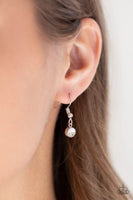 Jaw-Droppingly Jealous - White - Paparazzi Necklace
