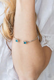 Paparazzi - New Traditions - Blue Cuff Bracelet