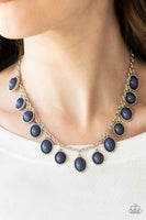 Paparazzi - Make Some ROAM! - Blue Necklace 3321(D)