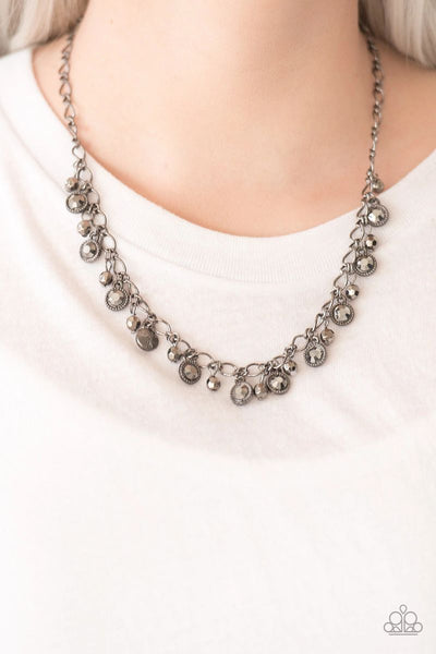City Couture - Black - Paparazzi Necklace #3213 (D)