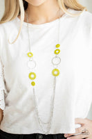 Tropical Sunsets - Green - Paparazzi Necklace