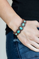 Desert Farer - Copper - Paparazzi Cuff Bracelet