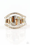 Treasure Chest Charm - Brown - Paparazzi Ring