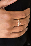 Paparazzi - Butterfly Blessing - Rose Gold Ring #3221