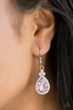 Self-Made Millionaire - Pink - Paparazzi Earrings #2073