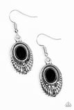 Look HUEs Talking! - Black - Paparazzi Earrings #3211 (D)