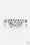 Butterfly Blessing - Silver - Paparazzi Ring Butterfly #3914
