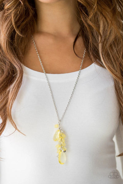 Summer Solo - Yellow - Paparazzi Necklace #2746 (D)