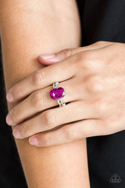Feast Your Eyes - Pink - Paparazzi Ring