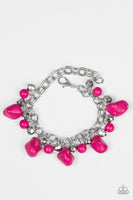 Practical Paleo - Pink - Paparazzi Clasp Bracelet #1362