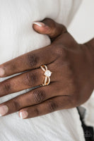 Ever Elegant - Gold - Paparazzi Ring