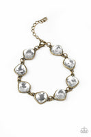 Perfect Imperfection - Brass - Paparazzi Clasp Bracelet #4093