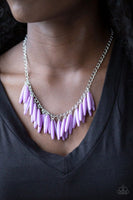 Full Of Flavor - Purple - Paparazzi Necklace