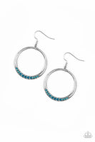 Morning Mimosas - Blue - Paparazzi Earrings