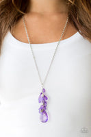 Summer Solo - Purple - Paparazzi Necklace