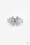 Billion Dollar Bombshell - White - Paparazzi Ring