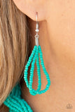 A Standing Ovation - Blue - Paparazzi Seed Bead Necklace #2116(D)