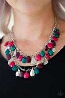 Life of the FIESTA - Multi - Paparazz Necklace #3377(D)