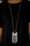 Paparazzi - Desert Coyote - Red Necklace #1704