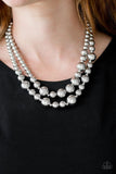 I Double Dare You - Silver - Paparazzi Necklace