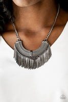 Impressively Incan - Black - Paparazzi Necklace