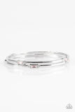 BRIGHT Here, BRIGHT Now - Pink - Paparazzi Bangle Bracelet