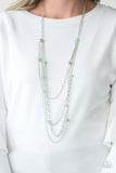Glamour Grotto - Green - Paparazzi Necklace